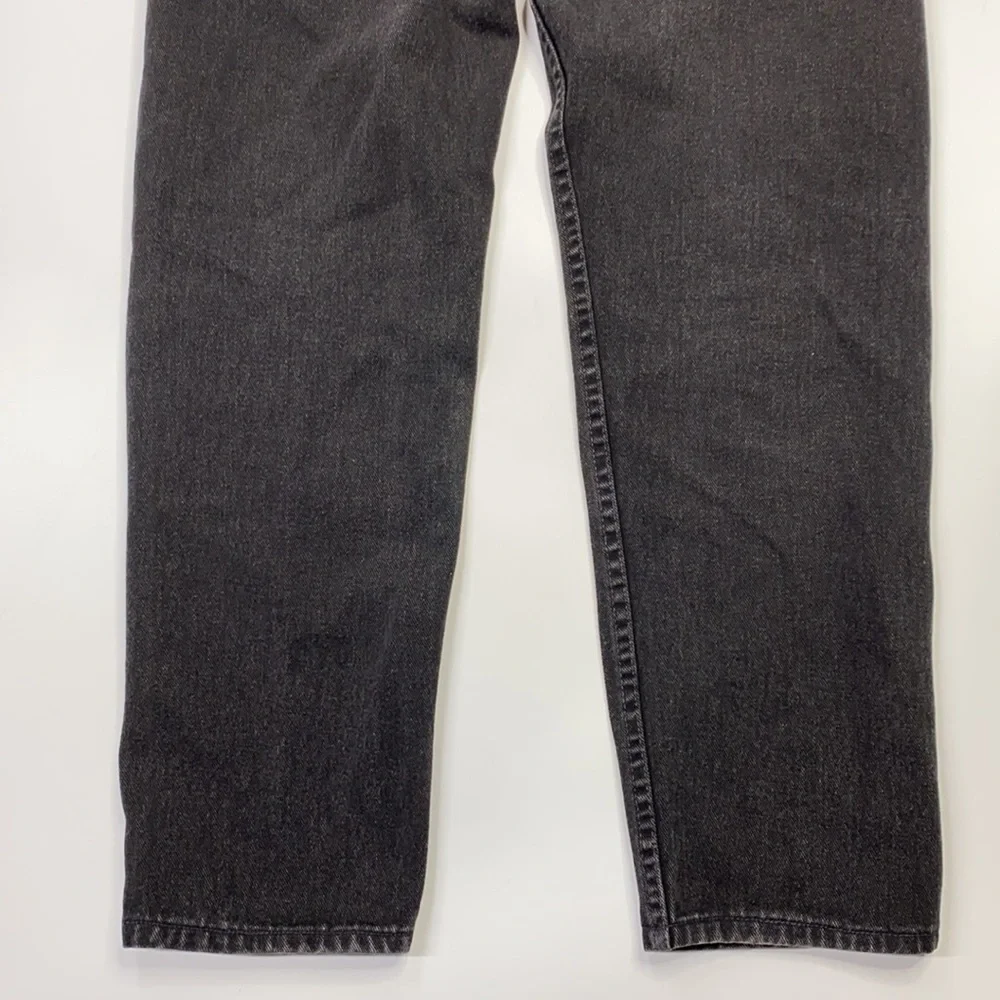 Vintage Levis 913 SilverTab Straight Leg Black Jeans W 33 L30 (32x28) Orange Tag